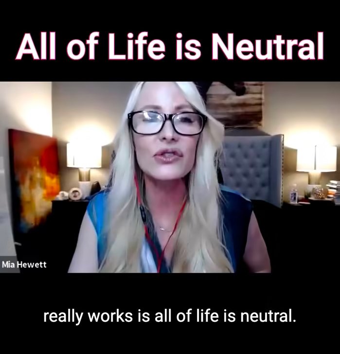 All of Life is Neutral