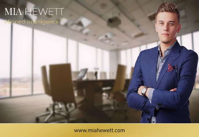 man in a business suit