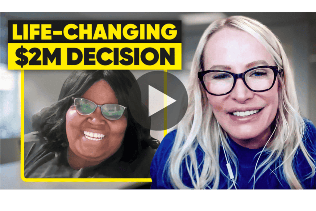 $2M decision life-changing success story with Mia Hewett, professional speaker and business growth strategist.