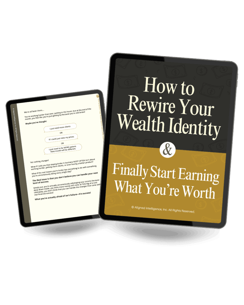 Rewire Your Wealth Identity and Start Earning What You're Worth - Personal Finance Guide by Mia Hewett featuring actionable strategies for financial success and wealth building.